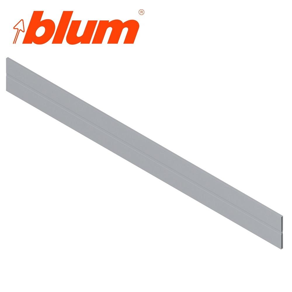 Blum ORGALINE Perfil separad.Transv.L=1077xAl.110mm.Gris.