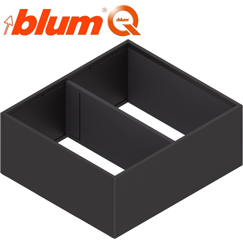 Blum AMBIALINE marco div.LN.270xAn.244xAl.111mm.Negro.