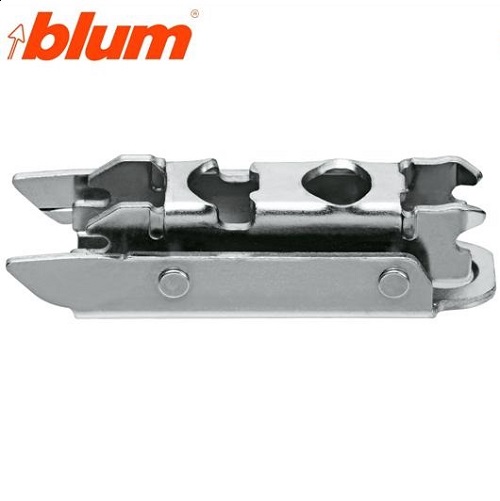 Blum Base Bisagra Recta Excentrica Alt.3mm.Atornillar Niquel
