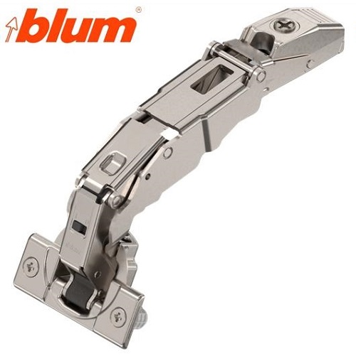 Blum Bisagra Recta 155º Ang.0º.Blumotion Taco 8mm.Niquel.