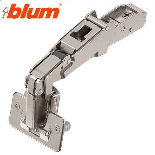 Blum Bisagra Recta 170º Con Muelle Taco 8mm.Niquel.