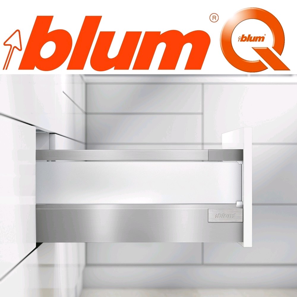 Blum Set Gaveta ANTARO D Gris LN.600mm.Blumt.65Kg.F/F.Ator.