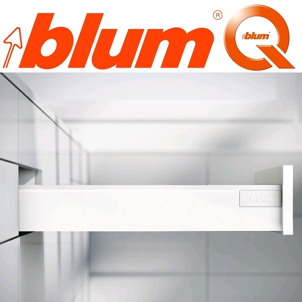 Blum Set Cajón ANTARO N  Blanco LN.500mm.TIP ON 30Kg.F/F.Ins
